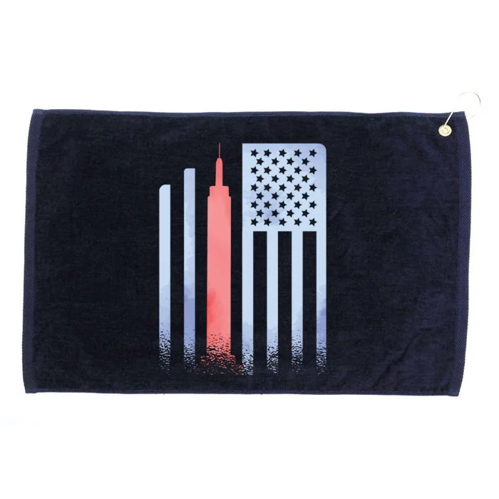 Empire State Flag Grommeted Golf Towel