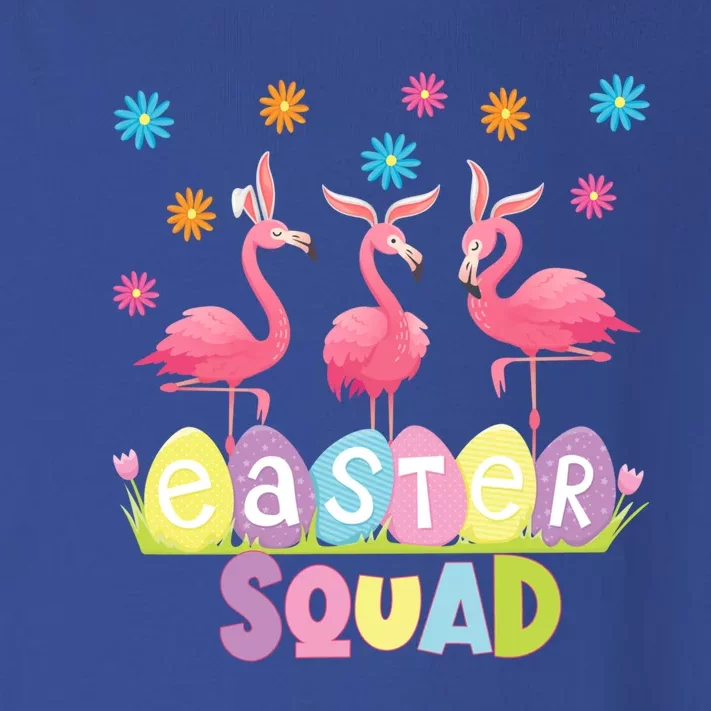 Easter Squad Flamingos Lovers Souvenirs Funny Gift Toddler Long Sleeve Shirt