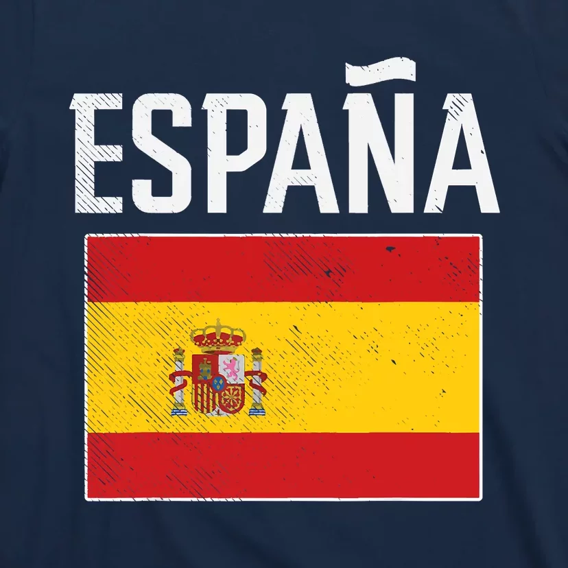 Espana Spain Flag Spanish Soccer T-Shirt