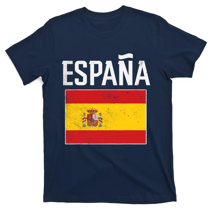 Espana Spain Flag Spanish Soccer T-Shirt