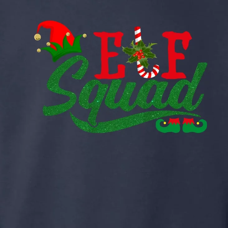 Elf Squad Festive Cute Christmas Toddler Hoodie