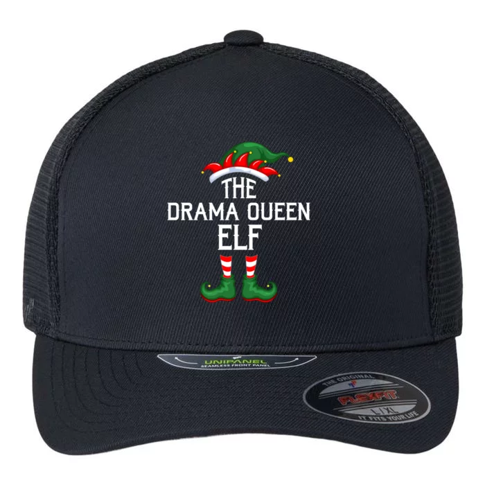 Elf Squad Family Matching The Drama Queen Elf Christmas Gift Flexfit Unipanel Trucker Cap