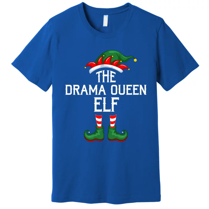 Elf Squad Family Matching The Drama Queen Elf Christmas Gift Premium T-Shirt