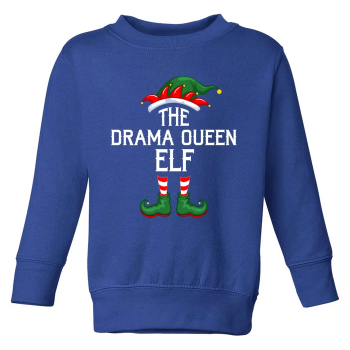 Elf Squad Family Matching The Drama Queen Elf Christmas Gift Toddler Sweatshirt