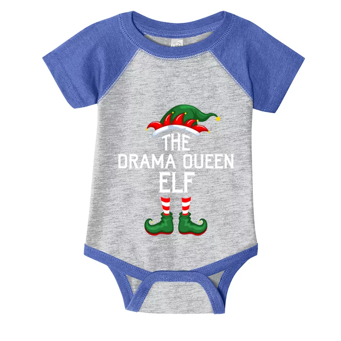 Elf Squad Family Matching The Drama Queen Elf Christmas Gift Infant Baby Jersey Bodysuit