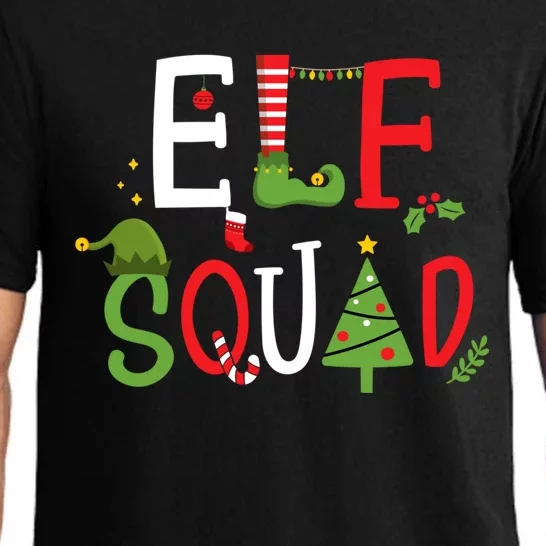 Elf Squad For Family Christmas Pajamas Or Xmas Pj Costume Gift Pajama Set