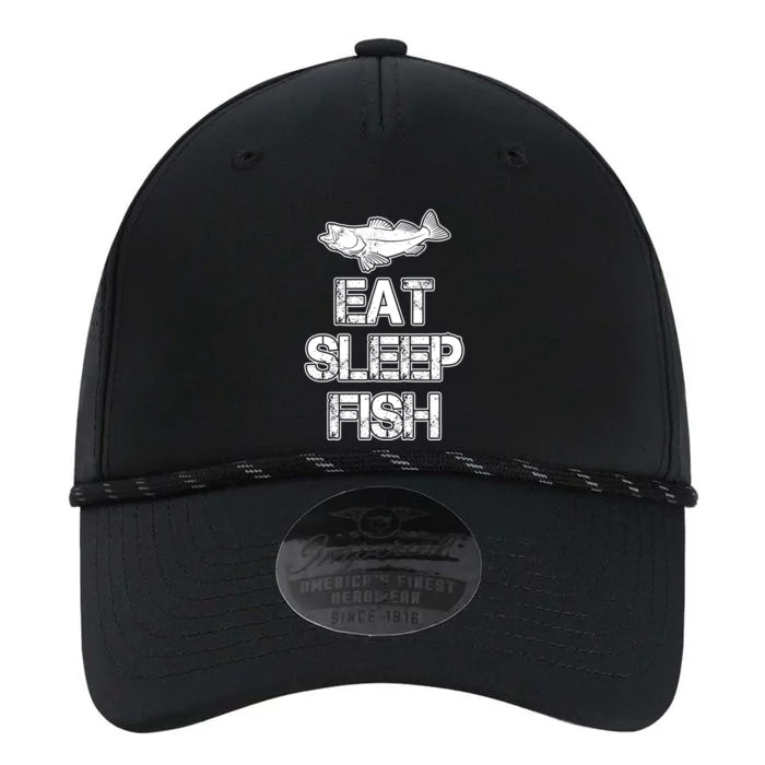 Eat Sleep Fish Fishing Fan Performance The Dyno Cap