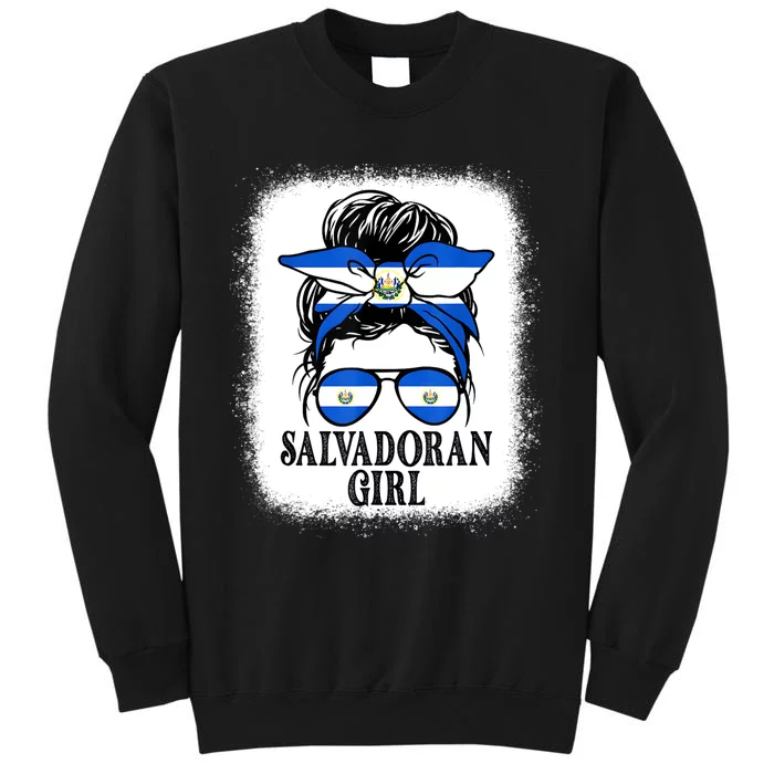 El Salvador For Girl Salvadoran Flag For Salvadorian Sweatshirt