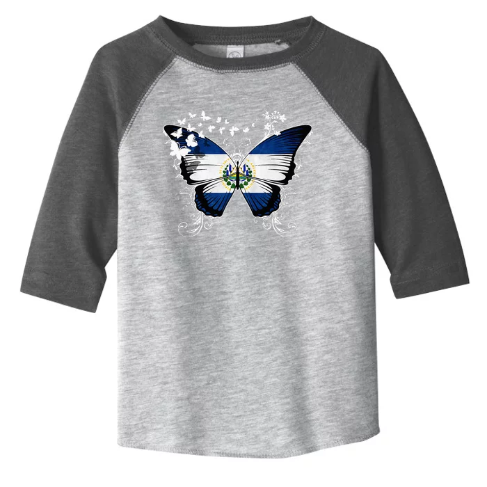 El Salvador Flag Salvadoran Toddler Fine Jersey T-Shirt