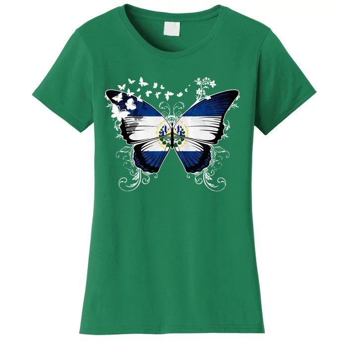 El Salvador Flag Salvadoran Women's T-Shirt