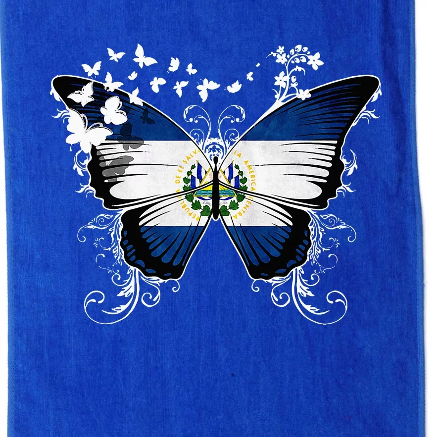 El Salvador Flag Salvadoran Platinum Collection Golf Towel