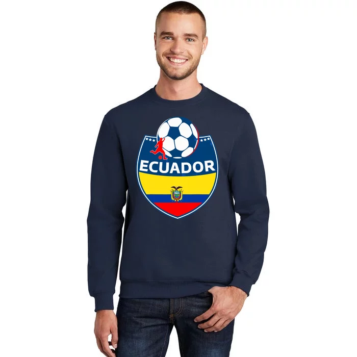 Ecuador Soccer Fans Jersey Ecuadorian Flag Football Lovers Sweatshirt