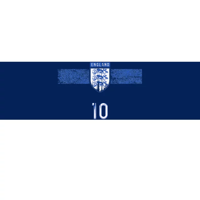 England Soccer Fans Jersey English Flag Football Lovers Bumper Sticker