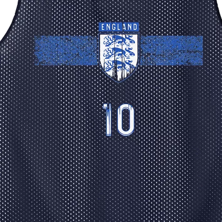 England Soccer Fans Jersey English Flag Football Lovers Mesh Reversible Basketball Jersey Tank