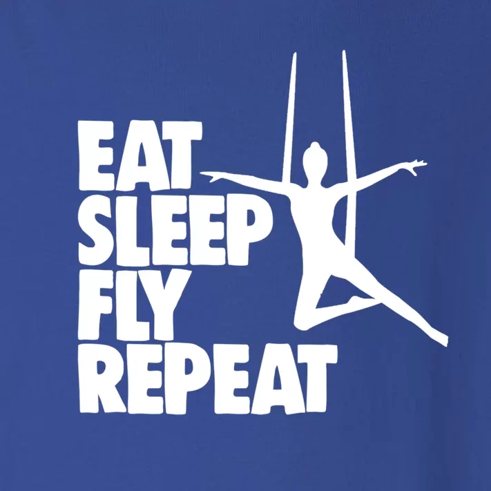 Eat Sleep Fly Repeat Aerial Funny Gift Aerial Skills Yoga Gift Toddler Long Sleeve Shirt