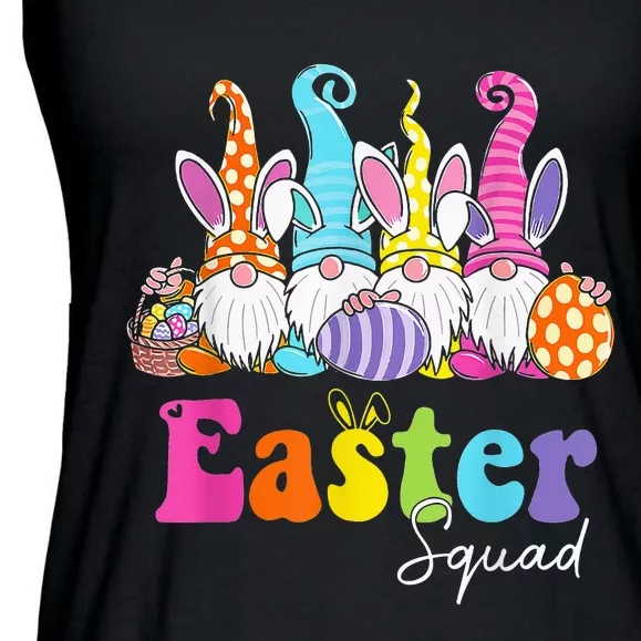 Easter Squad Family Matching Easter Day Bunny Egg Hunt Group Ladies Essential Flowy Tank