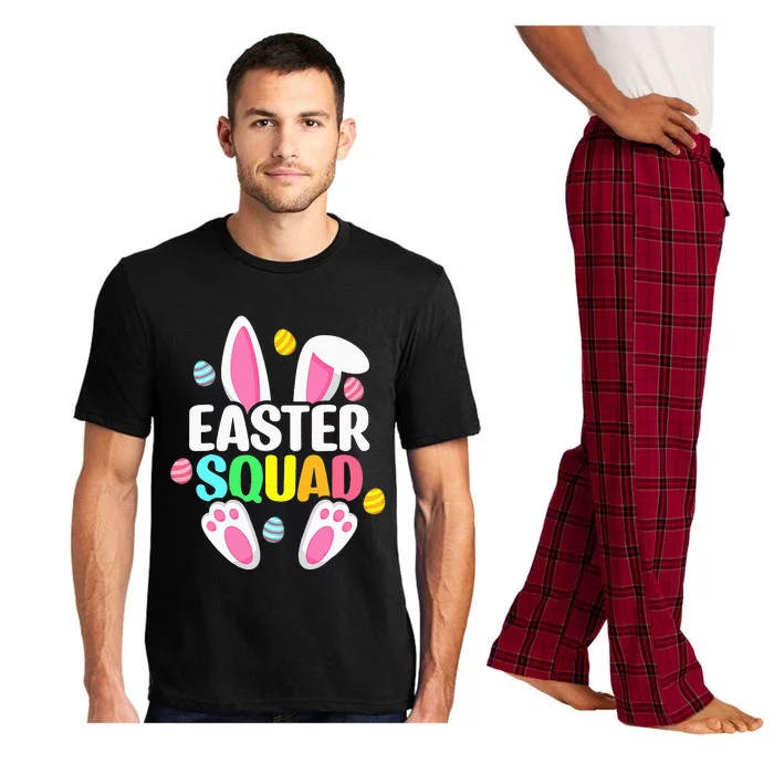 Easter Squad Family Matching Easter Day Bunny Egg Hunt Group Pajama Set