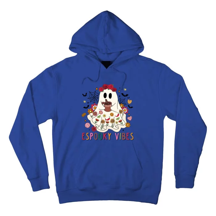 Espooky Season Floral Ghost Halloween Tall Hoodie