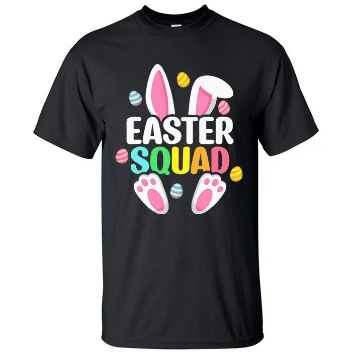 Easter Squad Family Matching Easter Day Bunny Egg Hunt Tall T-Shirt