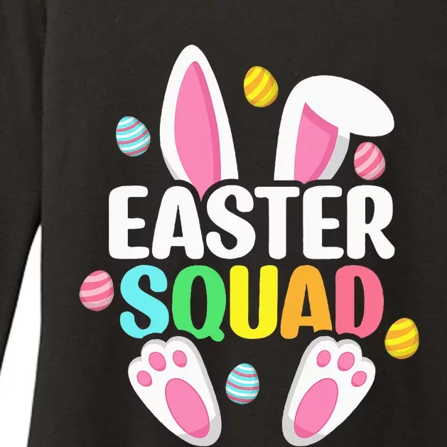 Easter Squad Family Matching Easter Day Bunny Egg Hunt Womens CVC Long Sleeve Shirt