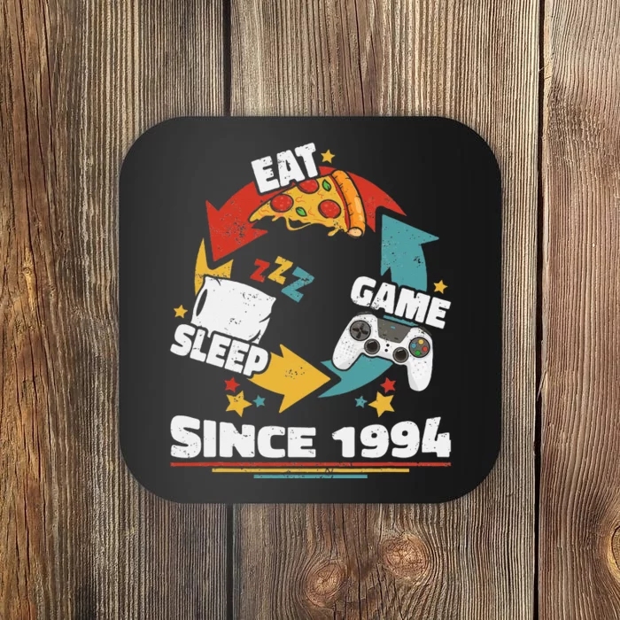 Eat Sleep Game Since 1994 30th Birthday Coaster