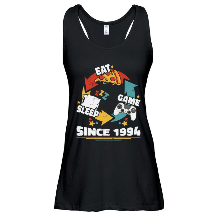 Eat Sleep Game Since 1994 30th Birthday Ladies Essential Flowy Tank