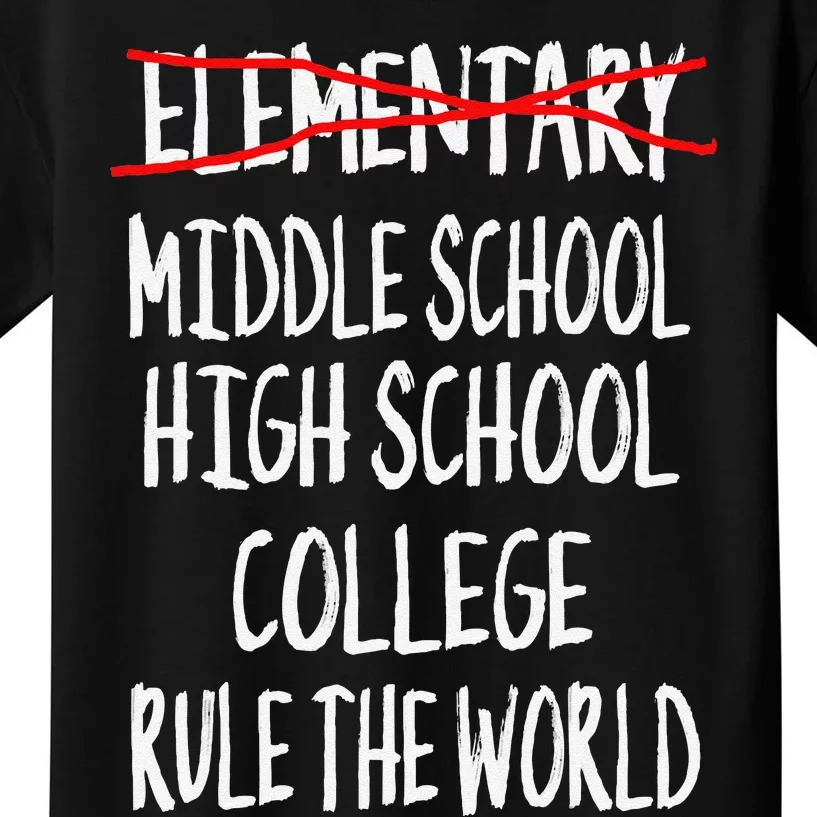 Elementary School Graduation Gifts 6th Grade Graduation Kids T-Shirt