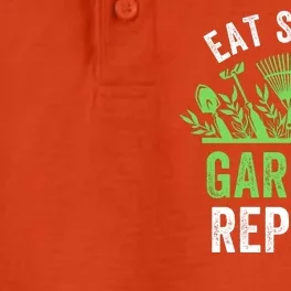 Eat Sleep Garden Repeat Funny Gardener Funny Plant Lover Funny Garden Lover Dry Zone Grid Performance Polo