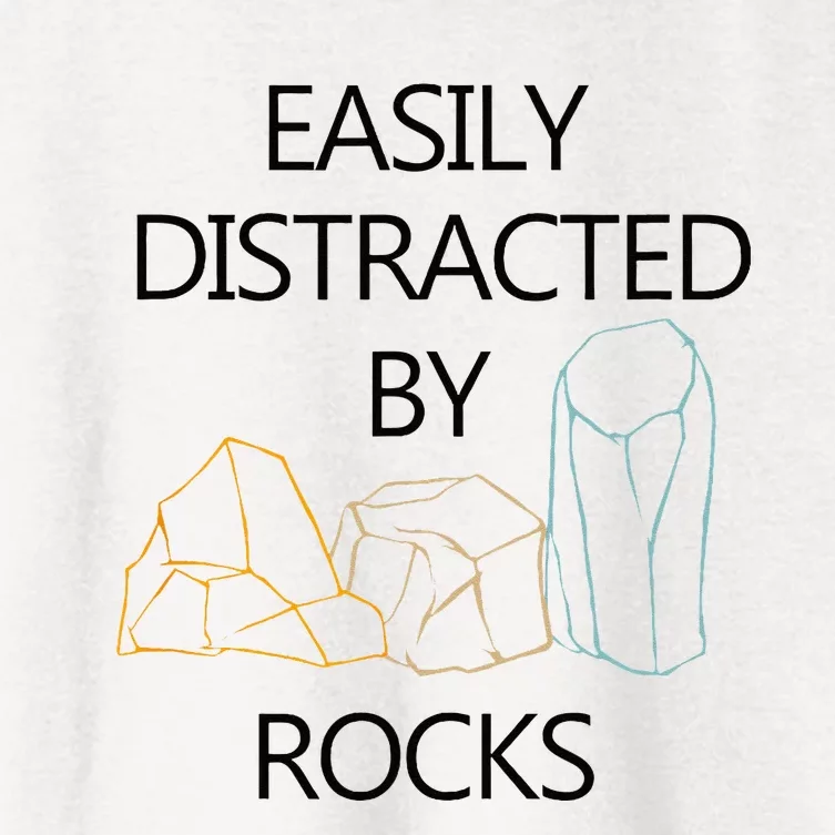 Earth Science Geology Rockhounding Women's Crop Top Tee