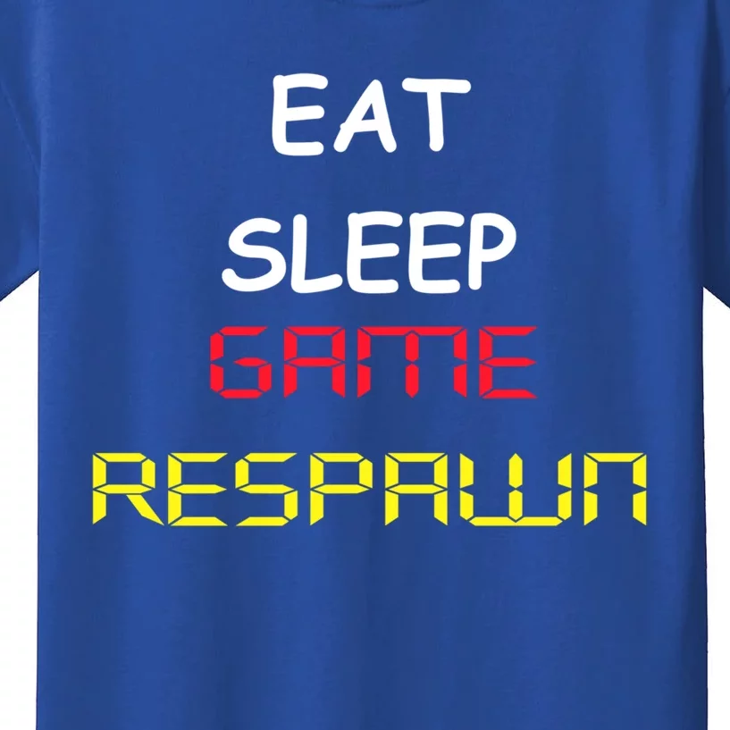 Eat Sleep Game Respawn Gamer Gaming Gift Kids T-Shirt