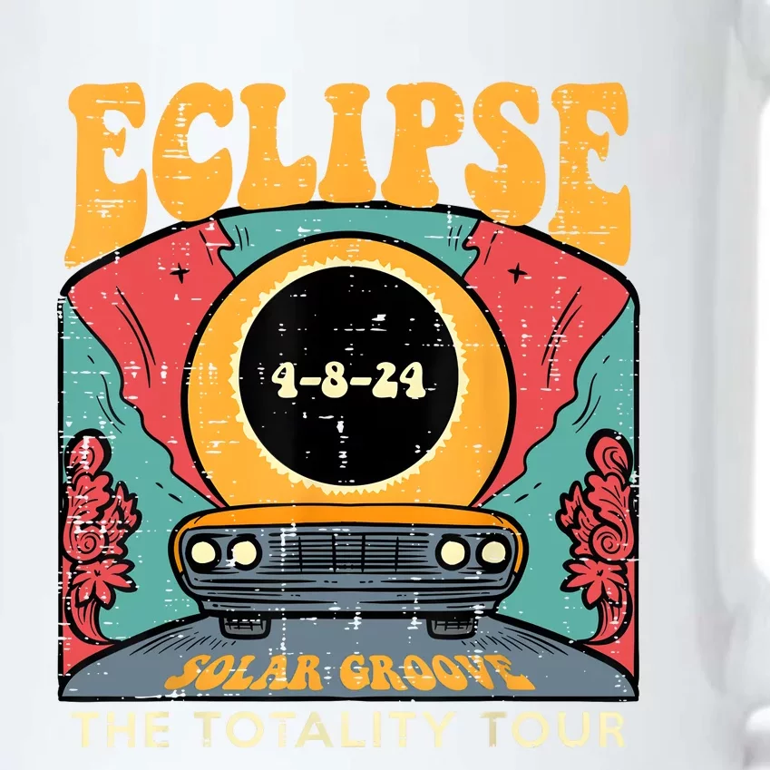 Eclipse Solar Groove Totality Retro 4.8.24 Black Color Changing Mug