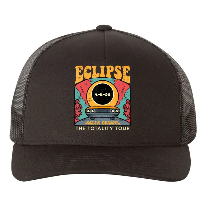 Eclipse Solar Groove Totality Retro 4.8.24 Yupoong Adult 5-Panel Trucker Hat