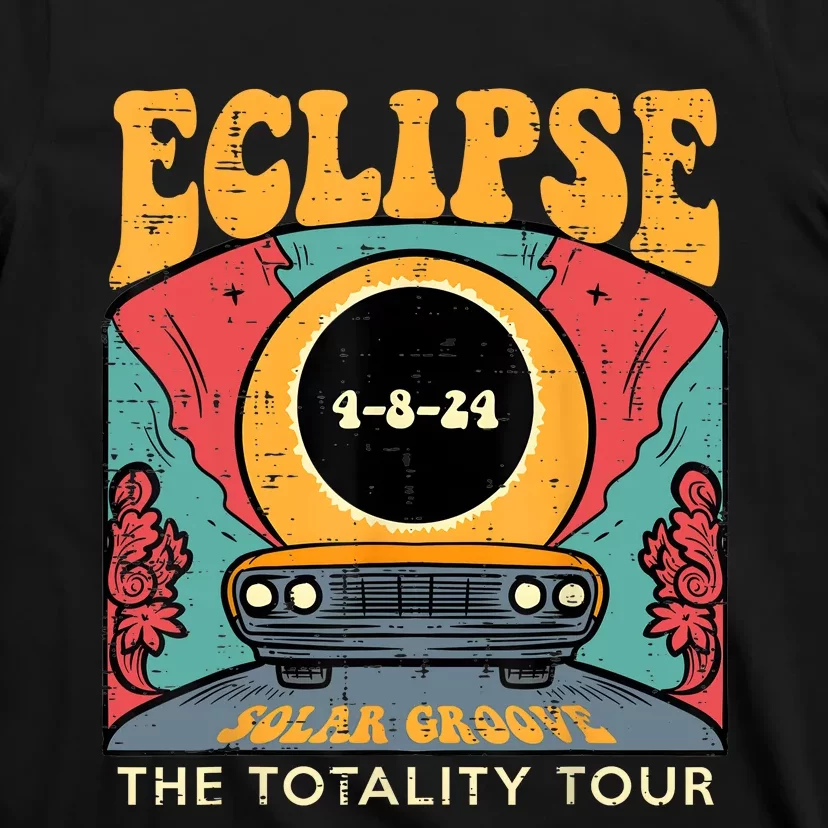 Eclipse Solar Groove Totality Retro 4.8.24 T-Shirt