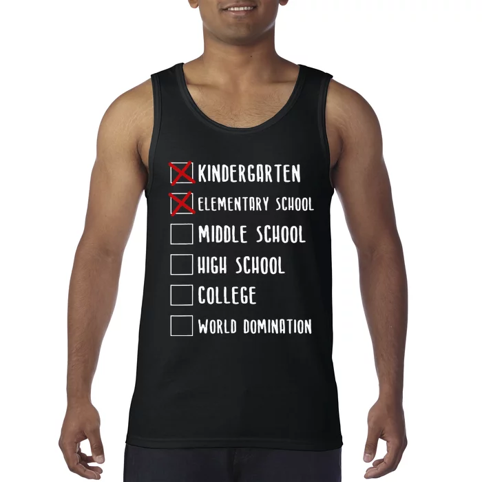 Elementary School Graduation Middle School Tank Top