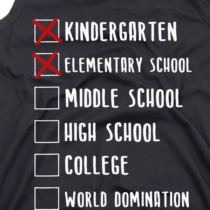 Elementary School Graduation Middle School Tank Top