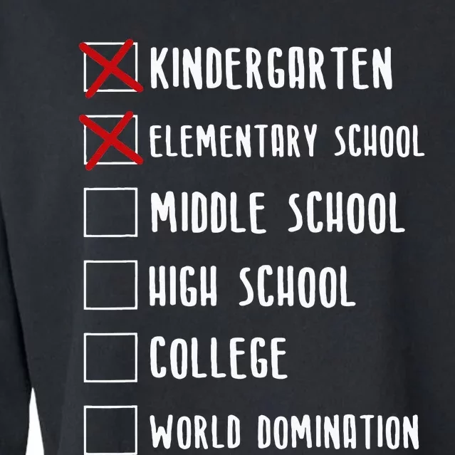 Elementary School Graduation Middle School Cropped Pullover Crew