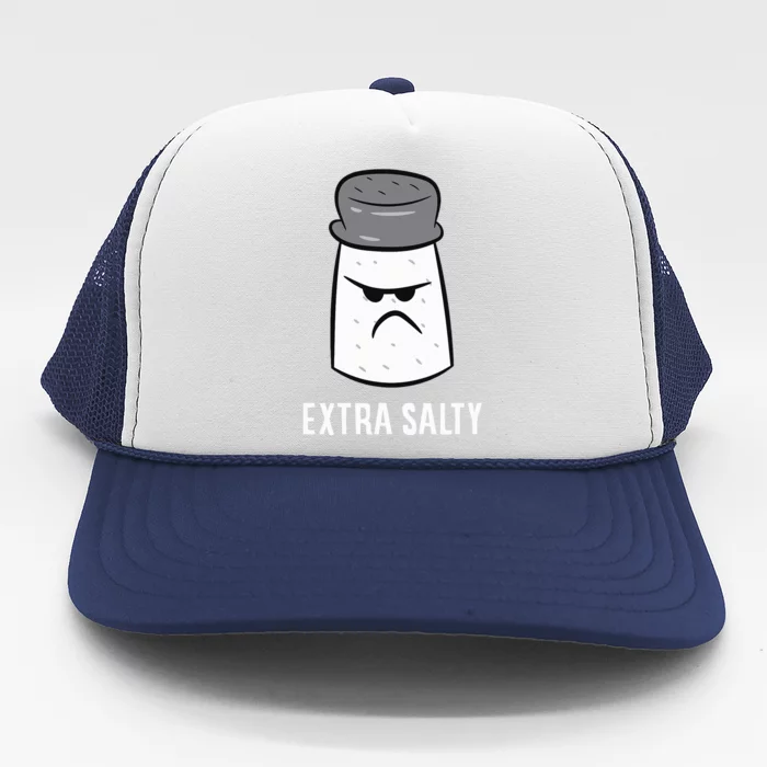 Extra Salty Gamer Funny Salty Gaming Trucker Hat