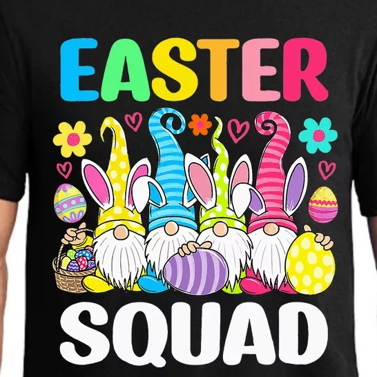 Easter Squad Gnome Family Matching Easter Bunny Egg Hunting Pajama Set