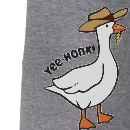 Embroidered Silly Goose Yeehonk Doggie 3-End Fleece Hoodie