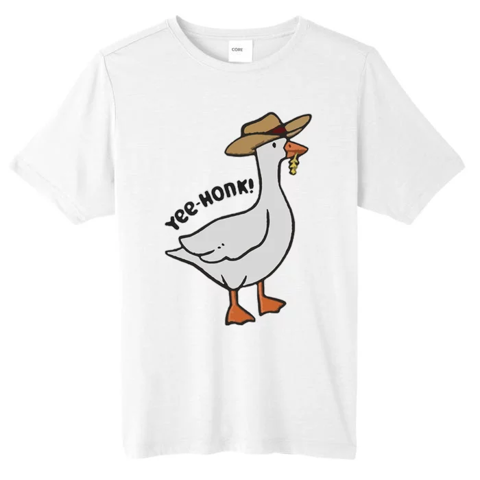 Embroidered Silly Goose Yeehonk ChromaSoft Performance T-Shirt