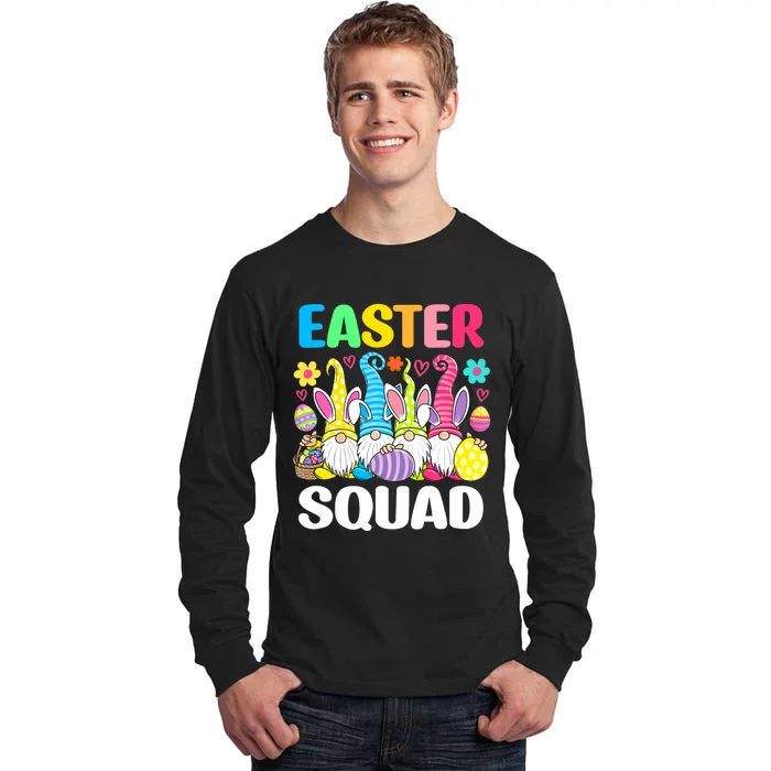 Easter Squad Gnome Family Matching Easter Bunny Egg Hunting Tall Long Sleeve T-Shirt