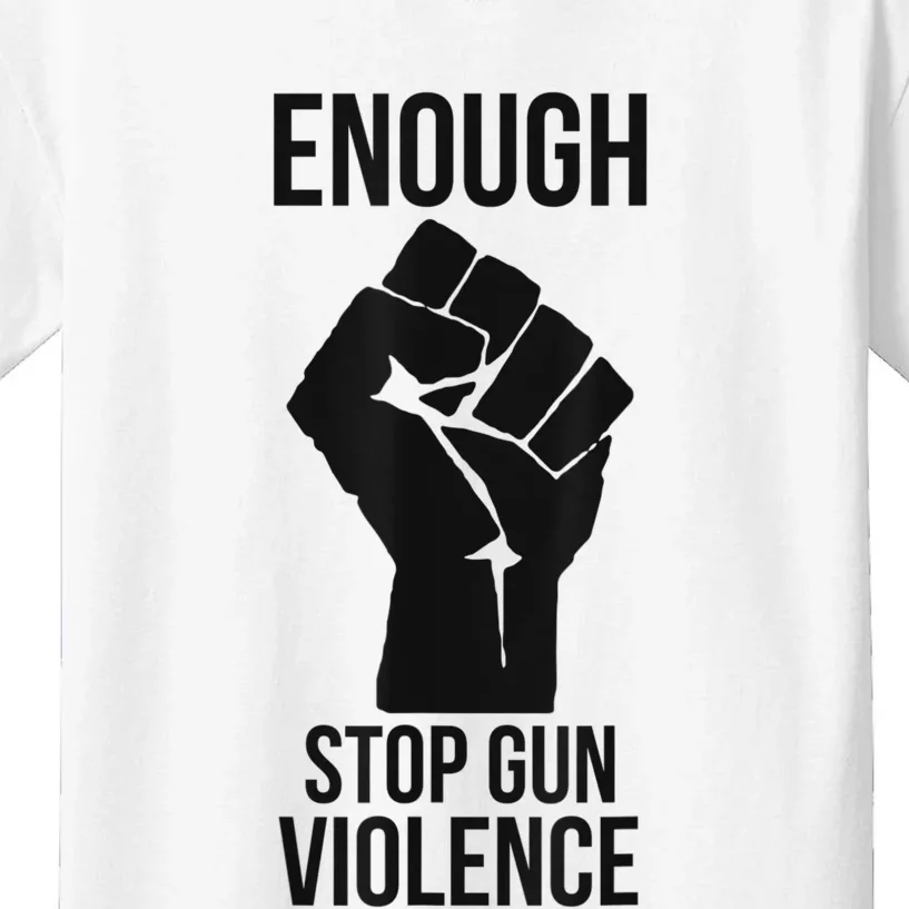 Enough Stop Violence #Enough Gun Control Anti Gun T-Shirt |