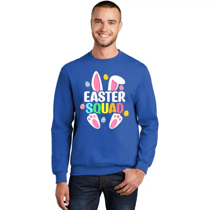 Easter Squad Gift Family Matching Egg Hunt Hunting Gift Tall Sweatshirt