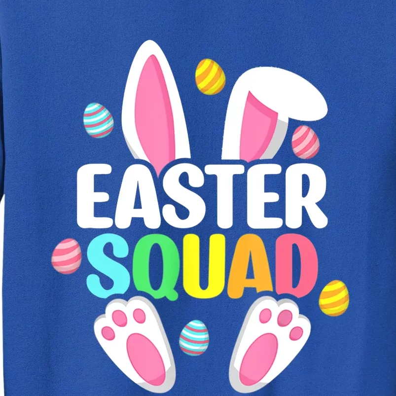 Easter Squad Gift Family Matching Egg Hunt Hunting Gift Tall Sweatshirt