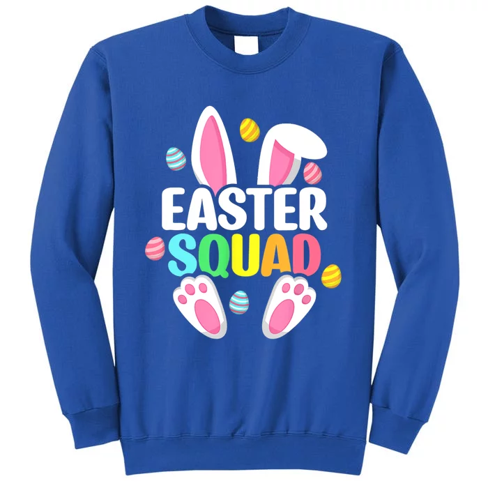 Easter Squad Gift Family Matching Egg Hunt Hunting Gift Tall Sweatshirt