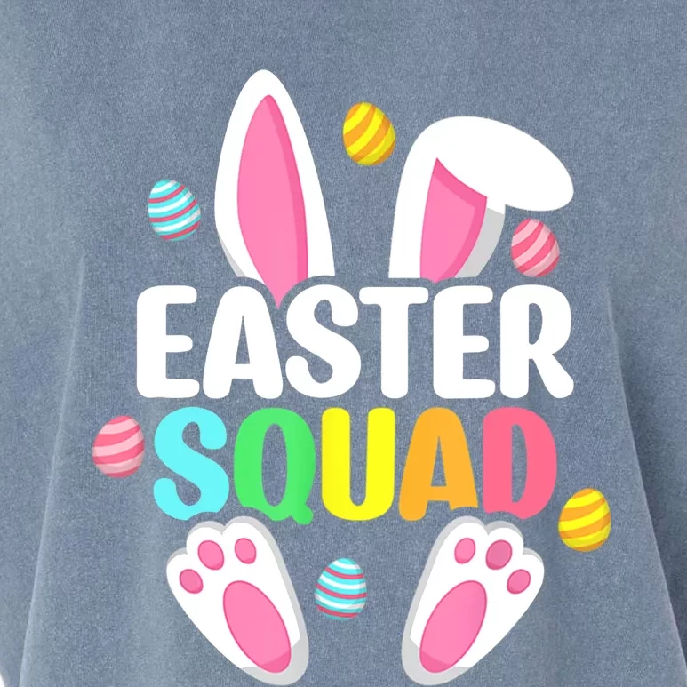 Easter Squad Gift Family Matching Egg Hunt Hunting Gift Garment-Dyed Women's Muscle Tee