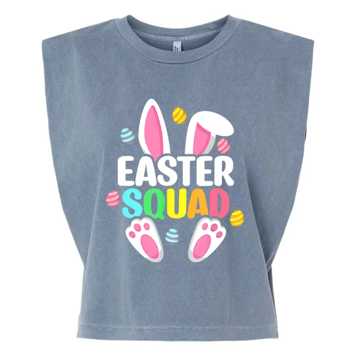 Easter Squad Gift Family Matching Egg Hunt Hunting Gift Garment-Dyed Women's Muscle Tee