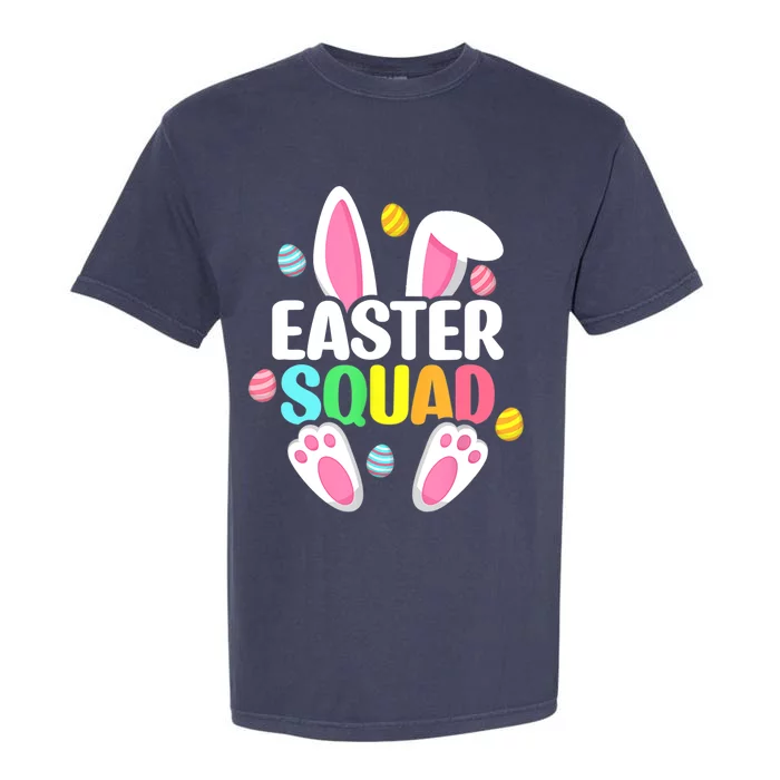 Easter Squad Gift Family Matching Egg Hunt Hunting Gift Garment-Dyed Heavyweight T-Shirt