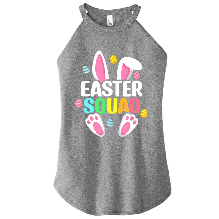 Easter Squad Gift Family Matching Egg Hunt Hunting Gift Women’s Perfect Tri Rocker Tank