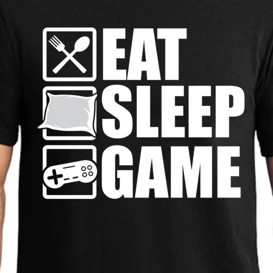 Eat Sleep Game Video Games Controller Funny Meaningful Gift Pajama Set